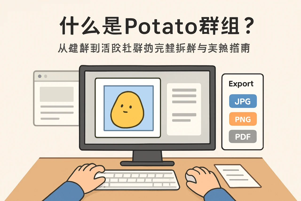 什么是Potato群组？从建群到活跃社群的完整拆解与实操指南