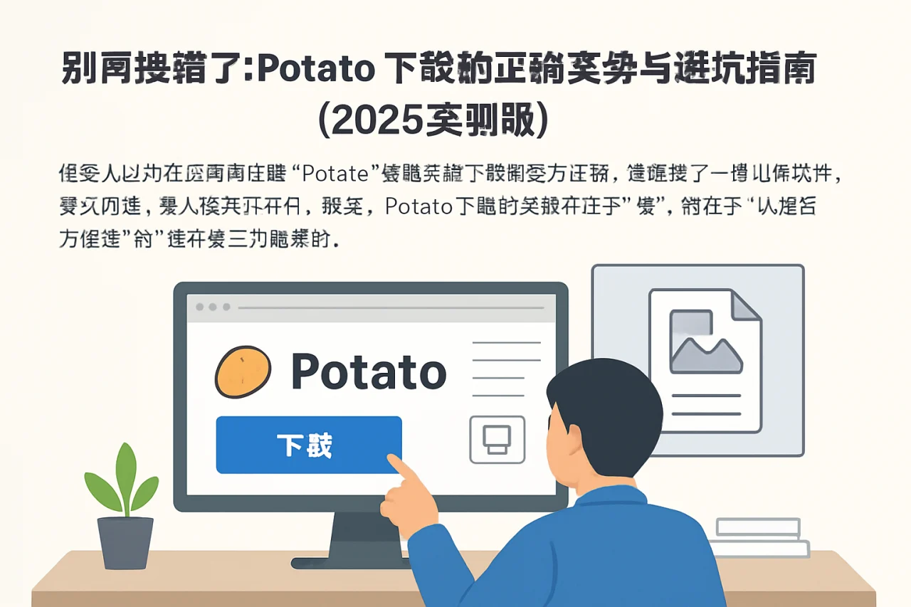 别再搜错了：Potato下载的正确姿势与避坑指南（2025实测版）