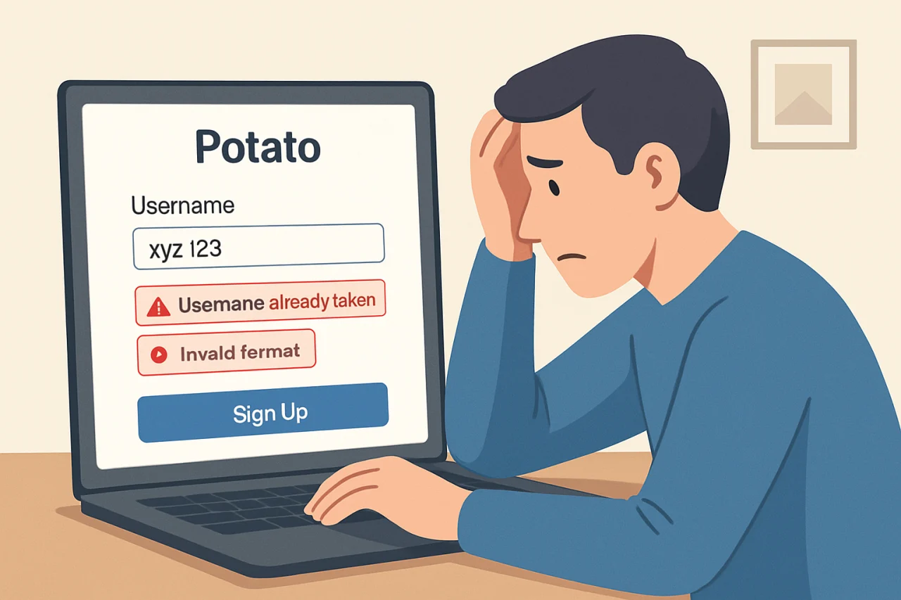 如何获取Potato用户名？从注册到自定义的完整操作指南与常见问题排查