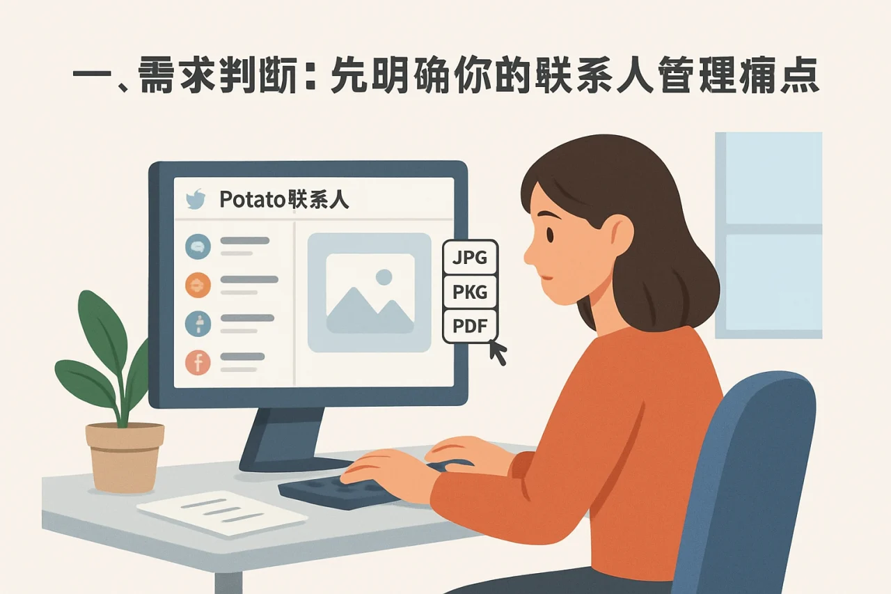 Potato联系人使用技巧：从需求判断到疑难排查的六步实操指南