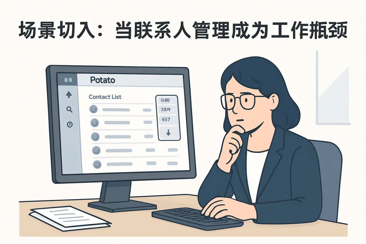 Potato联系人使用技巧：从场景需求到高效管理的分步排查与优化指南