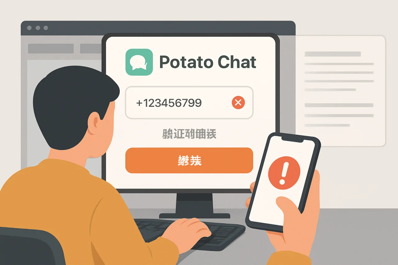 Potato Chat注册避坑指南：从下载到验证的完整步骤与常见误区