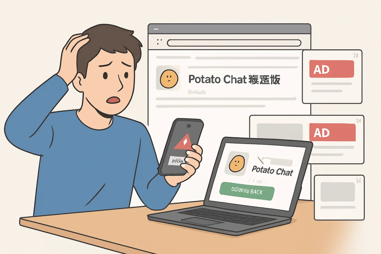 Potato Chat下载避坑指南：从官方渠道到安全验证的完整步骤与对比方案