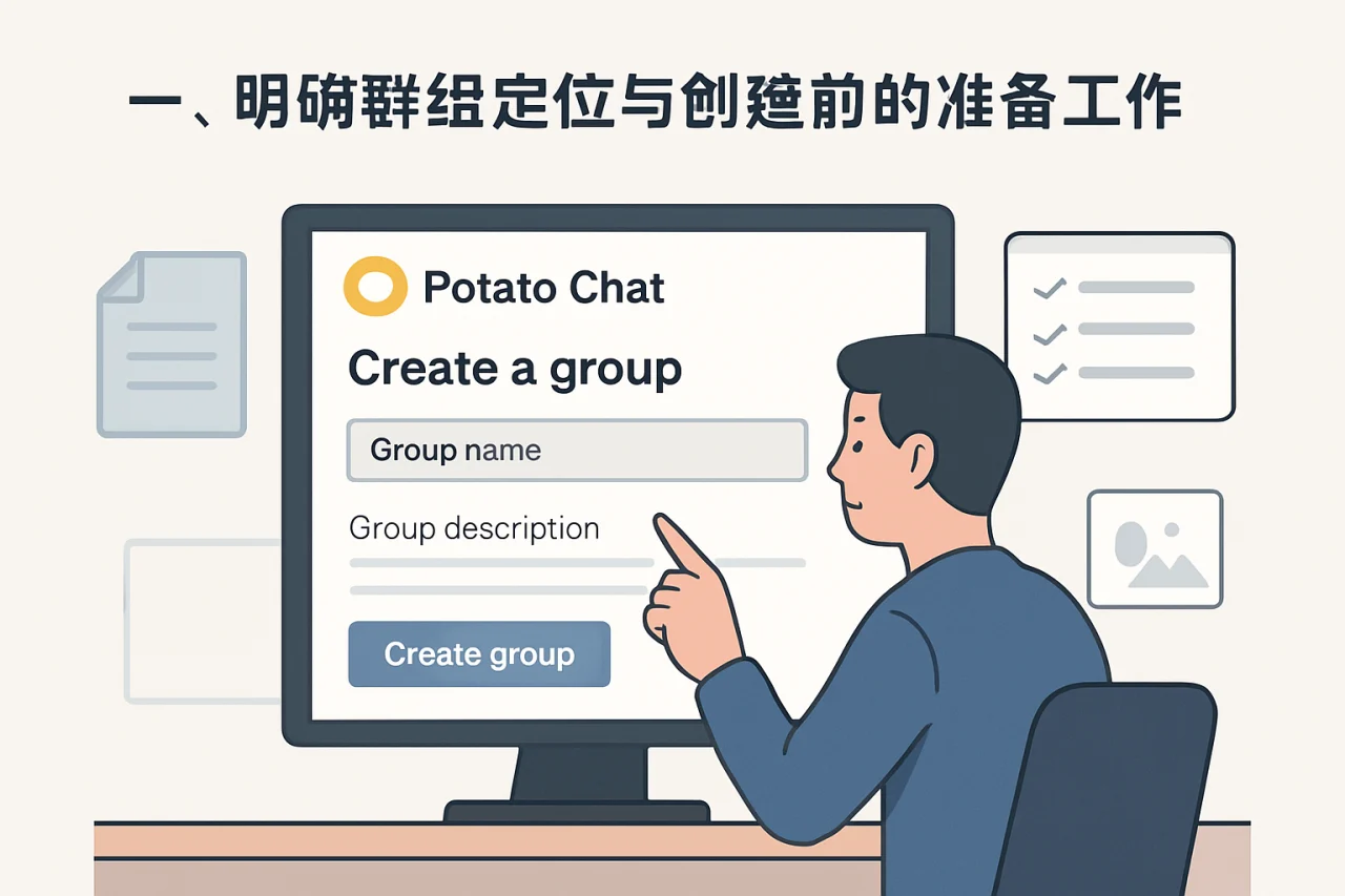 Potato Chat群组高效运营指南:从创建到活跃的完整步骤与常见问题排查
