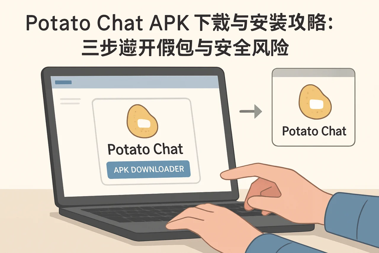 Potato Chat APK下载与安装全攻略:三步避开假包与安全风险