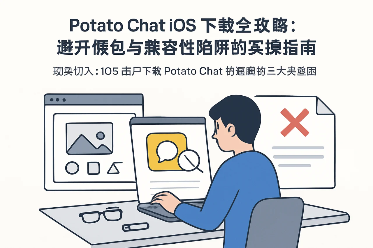 Potato Chat iOS下载全攻略:避开假包与兼容性陷阱的实操指南