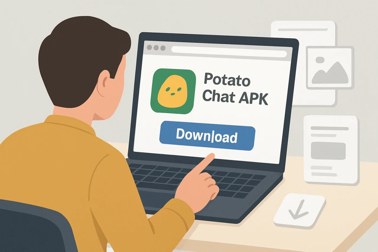 Potato Chat APK 下载避坑指南:三步识别官方版本与安全安装全流程
