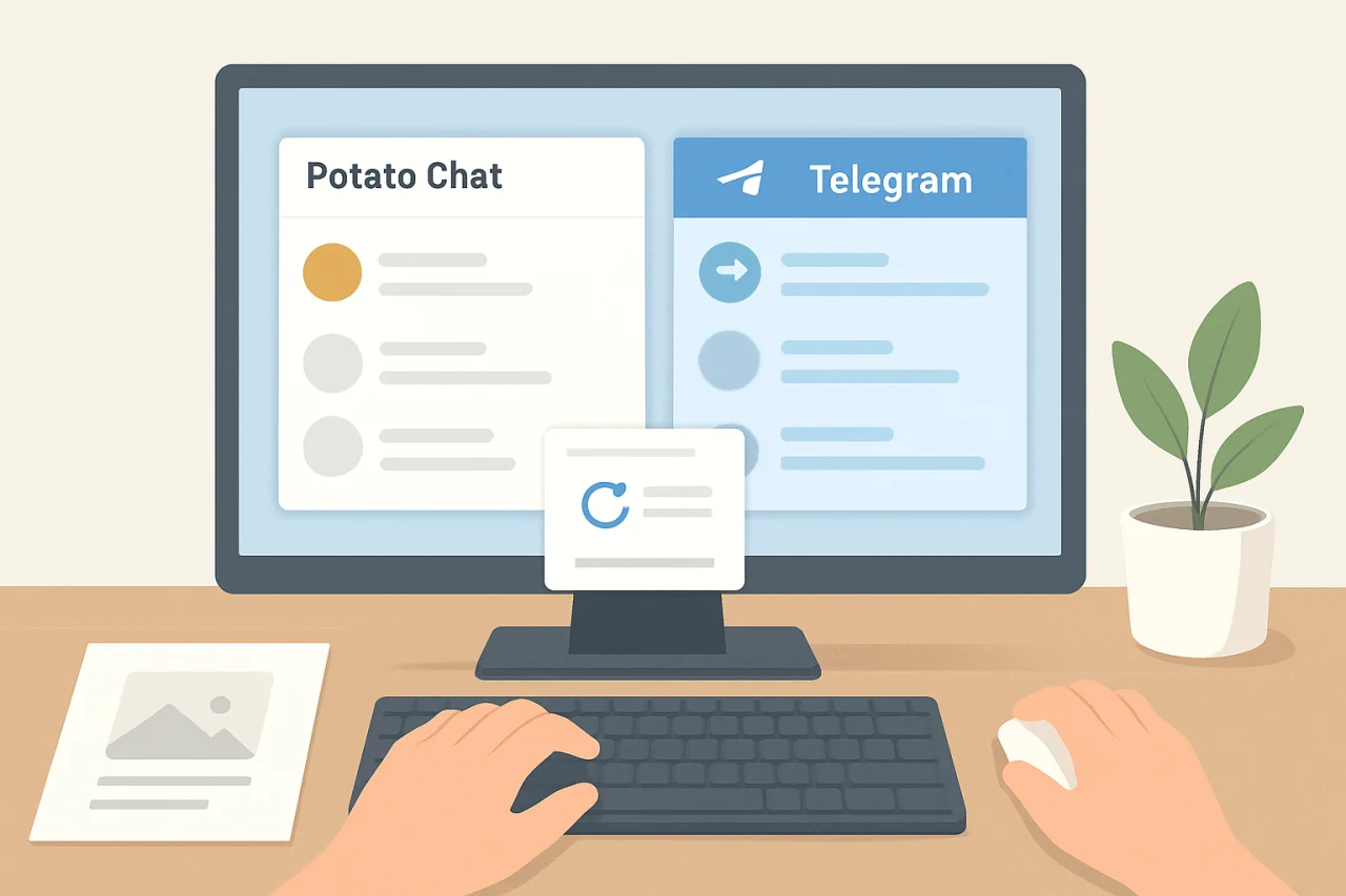 Potato Chat Telegram 替代方案深度评测:功能对比与迁移实操指南