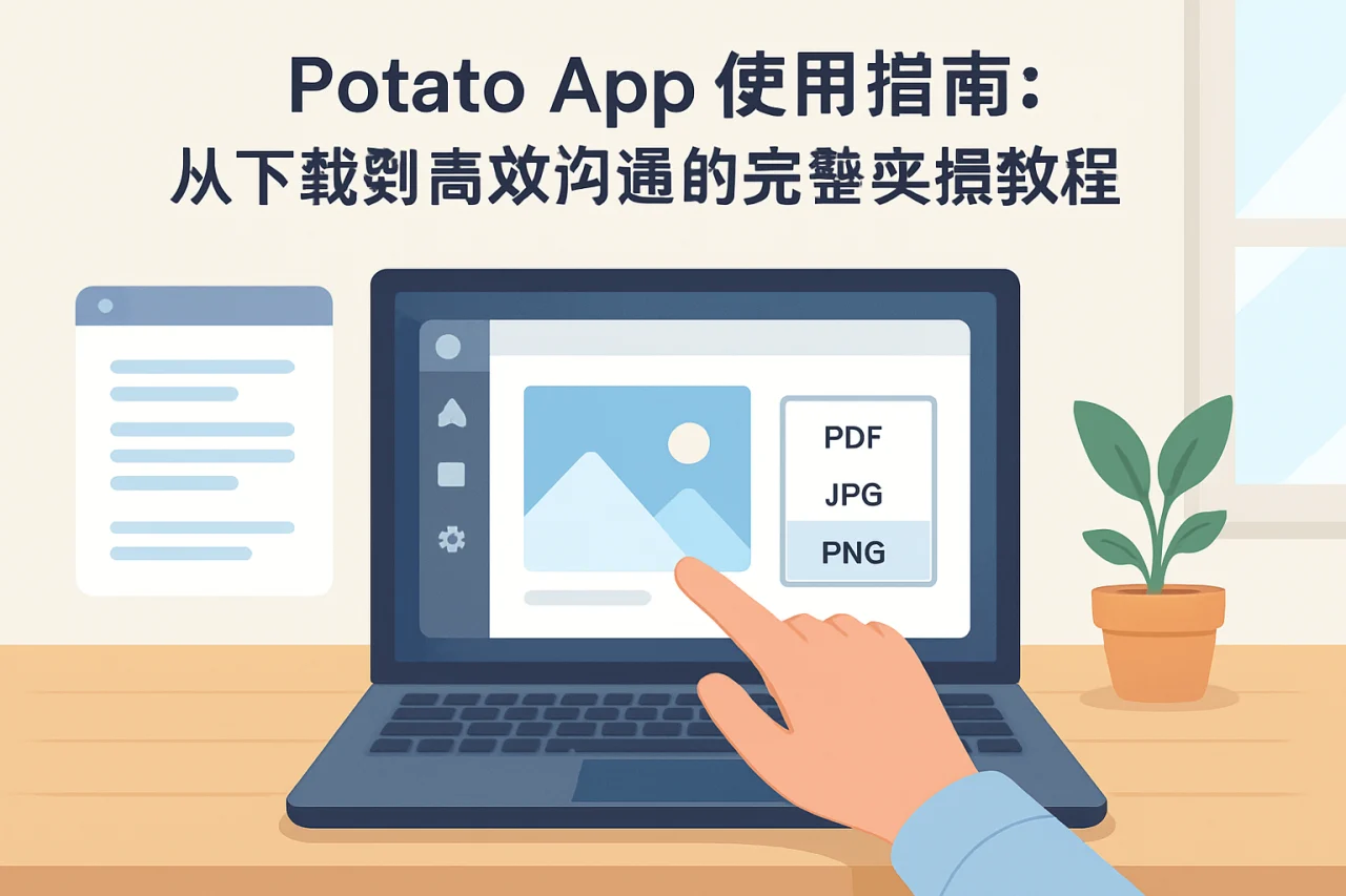 Potato App 使用指南：从下载安装到高效沟通的完整实操教程