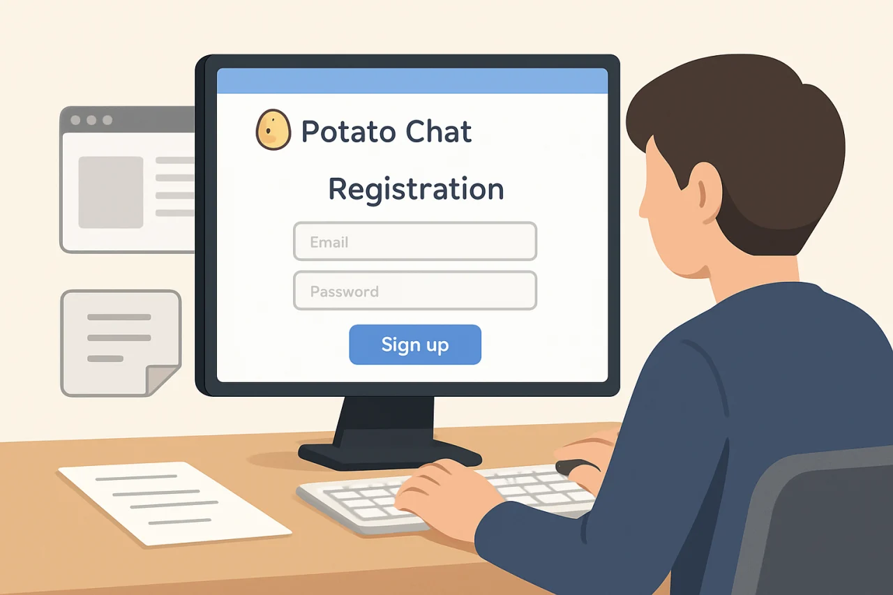 Potato Chat官网注册全流程:从入口选择到账号激活的完整步骤与常见问题排查