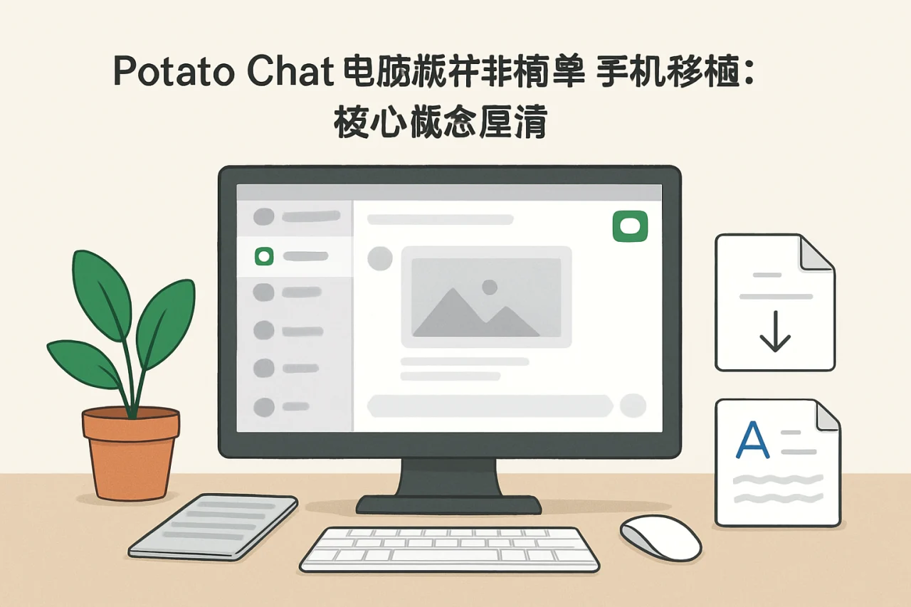 Potato Chat电脑版使用指南：从下载安装到群组管理的完整步骤与常见问题排查